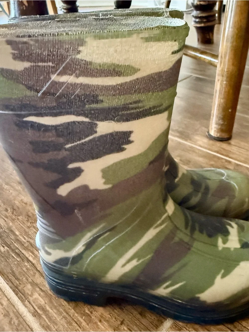 Kids Camo Rainboots